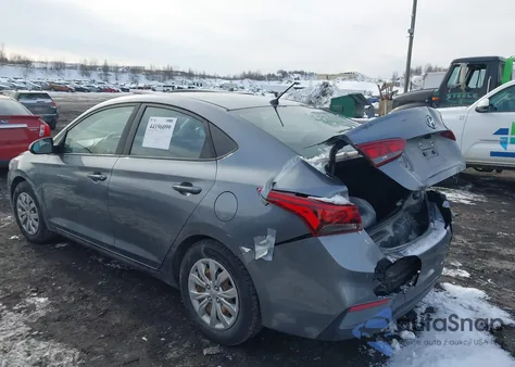 2018 Hyundai Accent Se from USA, damaged, VIN 3KPC24A32JE029371
